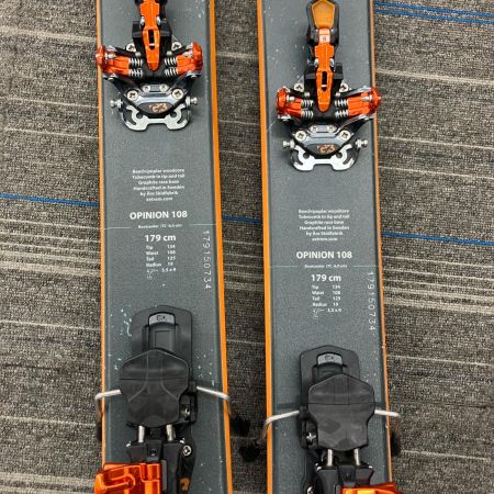 OPINION スキー OPINION 男女兼用 179cm ブルー ブルー