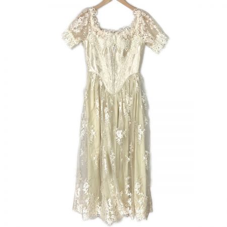  LaceMade フラワーキャンドル コルセットドレス LM246LS03 アイボリー サイズ M