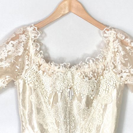  LaceMade フラワーキャンドル コルセットドレス LM246LS03 アイボリー サイズ M