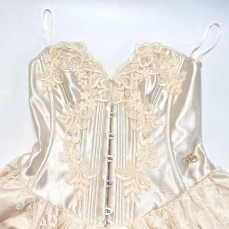  LaceMade ドリームバレエ.コルセットドレス LM233LS008 アイボリー サイズ M