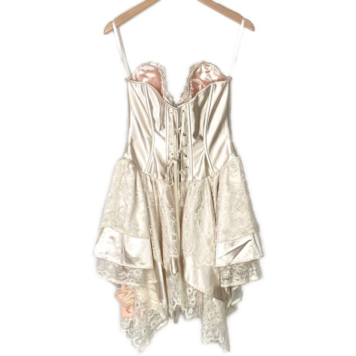 ☆☆LaceMade ドリームバレエ.コルセットドレス LM233LS008 アイボリー サイズ M LaceMade ドリームバレエ.コルセットドレス LM233LS008 アイボリー