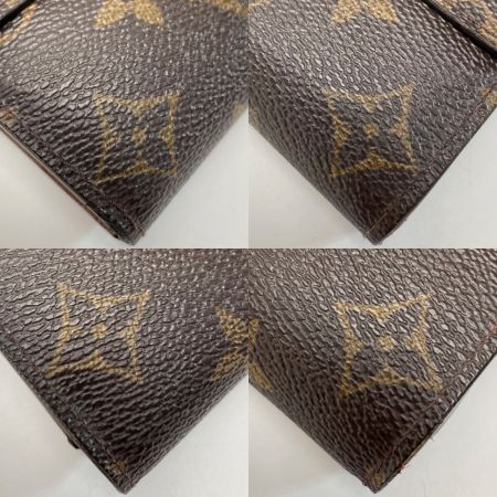  LOUIS VUITTON ルイヴィトン ポシェットポルトモネクレディ M61725 ブラウン 長財布