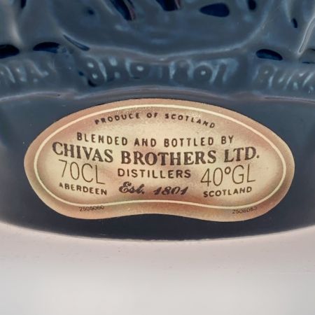  CHIVAS REGAL シーバスリーガル ロイヤルサルート 21年 青 陶器 700ml ウイスキー 古酒 ROYAL SALUTE 未開栓