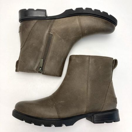  SOREL ソレル サイドゴアブーツ NL5019-245 オリーブ SIZE 25cm レディース