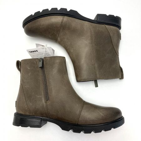  SOREL ソレル サイドゴアブーツ NL5019-245 オリーブ SIZE 25cm レディース