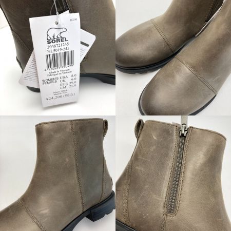  SOREL ソレル サイドゴアブーツ NL5019-245 オリーブ SIZE 25cm レディース