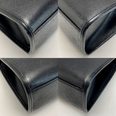  GUCCI グッチ ジャッキー ハンドバッグ 0021068 ブラック レザー ゴールド金具