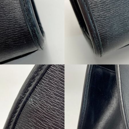  GUCCI グッチ ジャッキー ハンドバッグ 0021068 ブラック レザー ゴールド金具