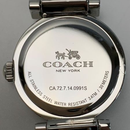  COACH コーチ CA.72.7.14.0991S シルバー 腕時計 クォーツ レディース