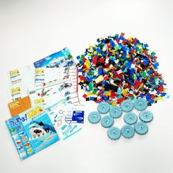 ☆☆  LaQセット 作り方本付き 1.26kg 知育玩具  Bランク