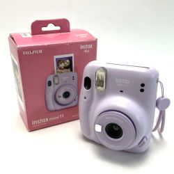 ☆☆ FUJIFILM フジフィルム INSTAX mini 11 インスタントカメラ チェキ パープル 箱付き Bランク