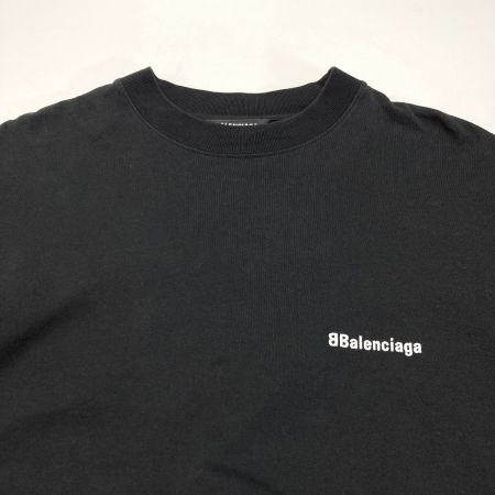  BALENCIAGA バレンシアガ 長袖カットソー 長袖Tシャツ サイズ XS メンズ JP57 2020 01630 ブラック