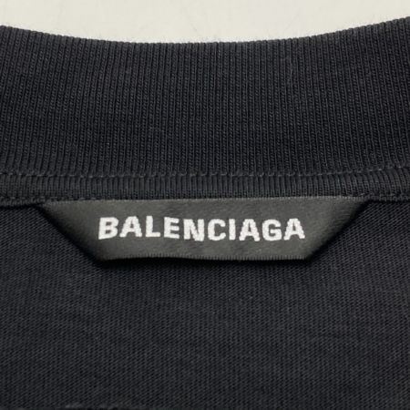  BALENCIAGA バレンシアガ 長袖カットソー 長袖Tシャツ サイズ XS メンズ JP57 2020 01630 ブラック