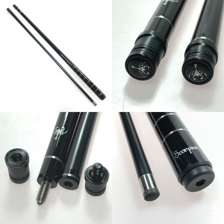  SCORPION Scorpion スコーピオン ブレイクキュー / Crest クレスト キュー ビリヤード キュー ケース付き