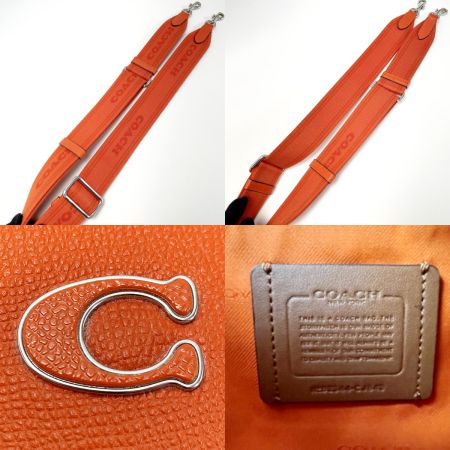  COACH コーチ シグネチャー B2344-CJ843 オレンジ ショルダーバッグ レディース