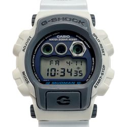 ☆☆ CASIO カシオ G-SHOCK マッドマン DW-8400LG-8JR グレー クォーツ メンズ 腕時計 MUDMAN Bランク