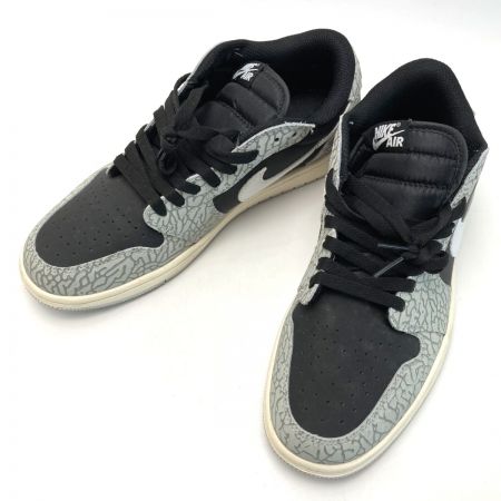  NIKE ナイキ エア ジョーダン 1 Low 553558 ブラック スニーカー SIZE 28cm メンズ