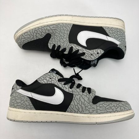  NIKE ナイキ エア ジョーダン 1 Low 553558 ブラック スニーカー SIZE 28cm メンズ