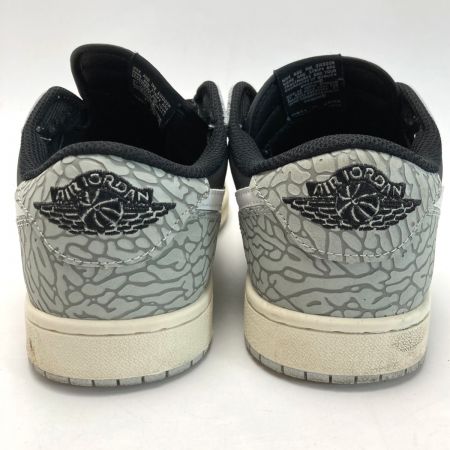  NIKE ナイキ エア ジョーダン 1 Low 553558 ブラック スニーカー SIZE 28cm メンズ