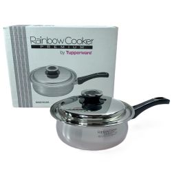 ☆☆ Tupperware タッパーウェア レインボークッカー  19㎝ 片手鍋 箱有 Sランク