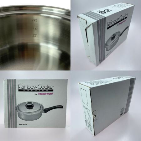  Tupperware タッパーウェア レインボークッカー  19㎝ 片手鍋 箱有