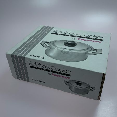  Tupperware タッパーウェア レインボークッカー １９㎝ 深鍋 両手鍋 箱有