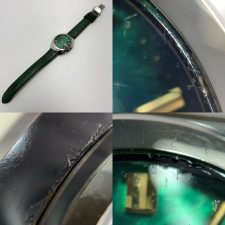  SEIKO セイコー 亀甲カットガラス アドバン 緑 6106-7710 ヴィンテージ 腕時計