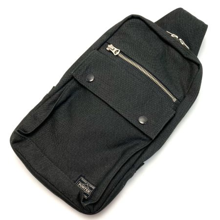  PORTER ポーター スモーキー スリングショルダーバッグ ブラック