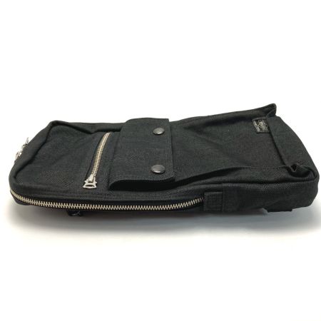  PORTER ポーター スモーキー スリングショルダーバッグ ブラック