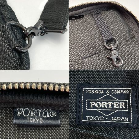  PORTER ポーター スモーキー スリングショルダーバッグ ブラック