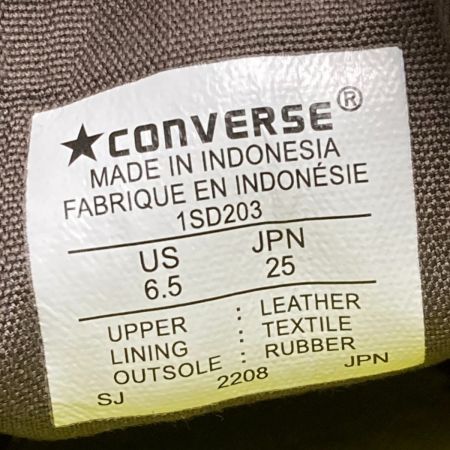  CONVERSE コンバース MOCCASINS SK OX モカシン 1SD203 カーキ SIZE 25cm メンズ