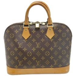 ☆☆ LOUIS VUITTON ルイヴィトン モノグラム アルマ M51130 ハンドバッグ パドロック・キー有 Cランク