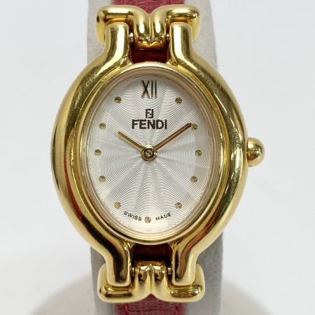  FENDI フェンディ カメレオン チェンジベルト 5色 腕時計 640L クォーツ レディース 箱有
