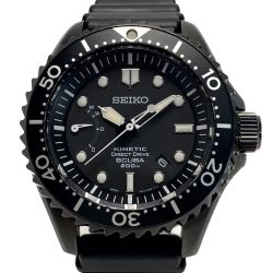 ☆☆ SEIKO セイコー プロスペックス マリーンマスター SBDD003 / 5D22-0AB0 ブラック キネティック メンズ 腕時計 Bランク