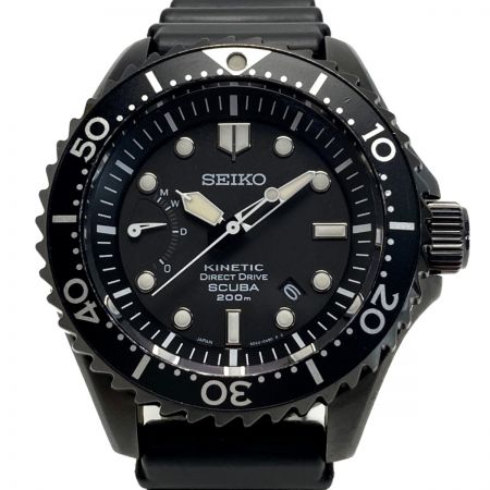  SEIKO セイコー プロスペックス マリーンマスター SBDD003 / 5D22-0AB0 ブラック キネティック メンズ 腕時計