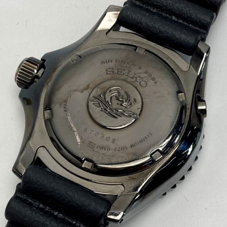  SEIKO セイコー プロスペックス マリーンマスター SBDD003 / 5D22-0AB0 ブラック キネティック メンズ 腕時計