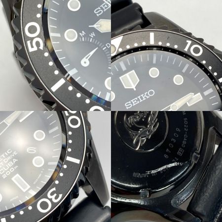 SEIKO セイコー プロスペックス マリーンマスター SBDD003 / 5D22-0AB0 ブラック キネティック メンズ 腕時計