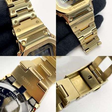  CASIO カシオ G-SHOCK フルメタル GMW-B5000GD-9JF 電波ソーラー メンズ 腕時計