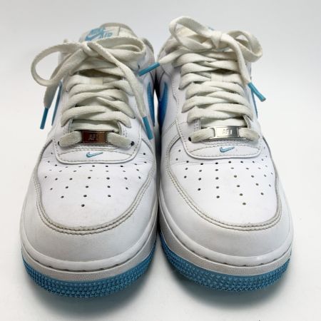  NIKE ナイキ Air Force 1 '07 FQ4296-100 ホワイト×スカイブルー SIZE 27cm メンズ