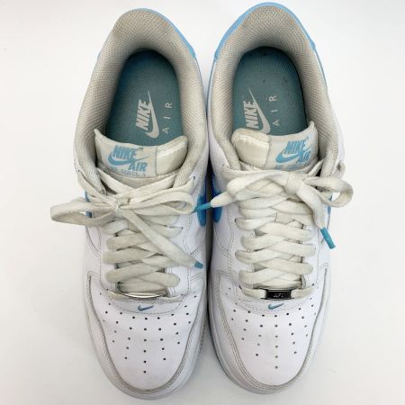 NIKE ナイキ Air Force 1 '07 FQ4296-100 ホワイト×スカイブルー SIZE 27cm メンズ
