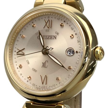  CITIZEN シチズン xc ティタニアラインハッピーフライトmizuコレクション H060-T026591 電波ソーラー レディース