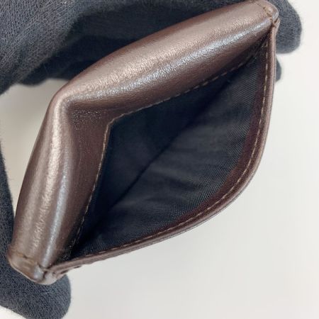  Salvatore Ferragamo サルヴァトーレフェラガモ レザー ダークブラウン コインケース 