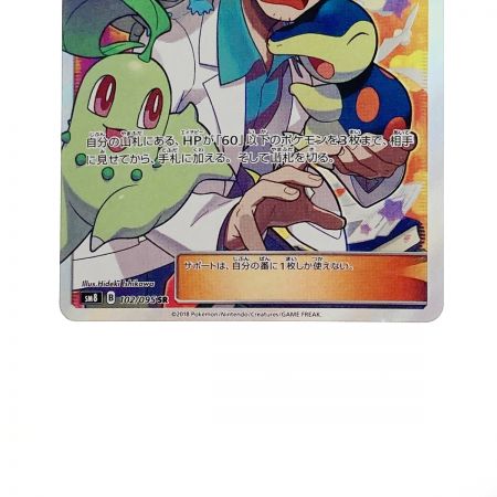   ポケモン ポケカ ウツギ博士のレクチャー 102/095 SR