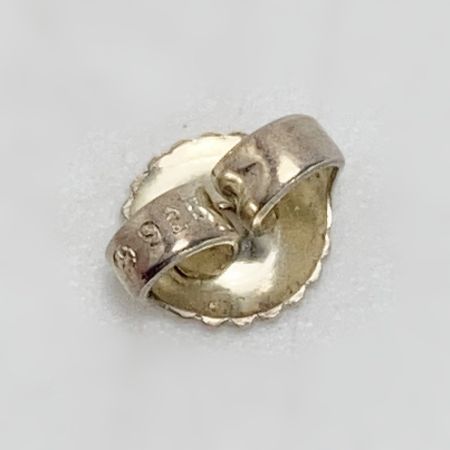  CHANEL シャネル カメリア ピアス シルバー SV925 箱・布袋有