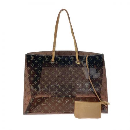  LOUIS VUITTON ルイヴィトン モノグラム カバ クルーズ M50500 トートバッグ ビニール 布袋有