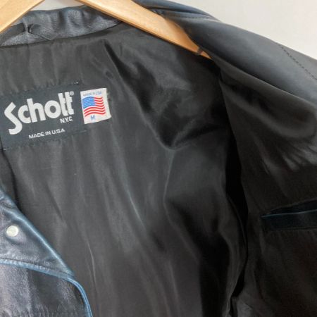  Schott ショット レザージャケット LOT5210-804 ダークネイビー サイズ M メンズ