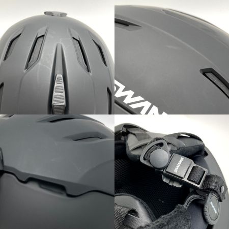  SWANS スワンズ スキー スノーボード ヘルメット 軽量 HSF-231 ブラック Lサイズ 58-62cm 男女兼用