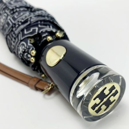  TORY BURCH トリーバーチ 幾何学模様 ワンタッチ 折り畳み傘