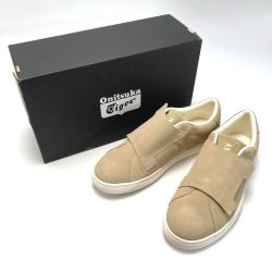 ☆☆ Onitsuka Tiger オニツカタイガー MONK スニーカー D7U4L ベージュ SIZE 27.5cm メンズ 箱付き Bランク