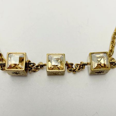  LOUIS VUITTON ルイヴィトン ブラスレ・ギャンブル M65209 メッキ チェーンブレスレット 袋有